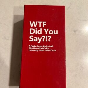COPY - WTF Did You Say?! Card Game